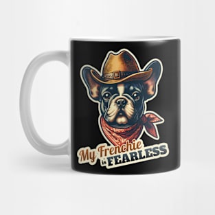 Cowboy french bulldog Mug